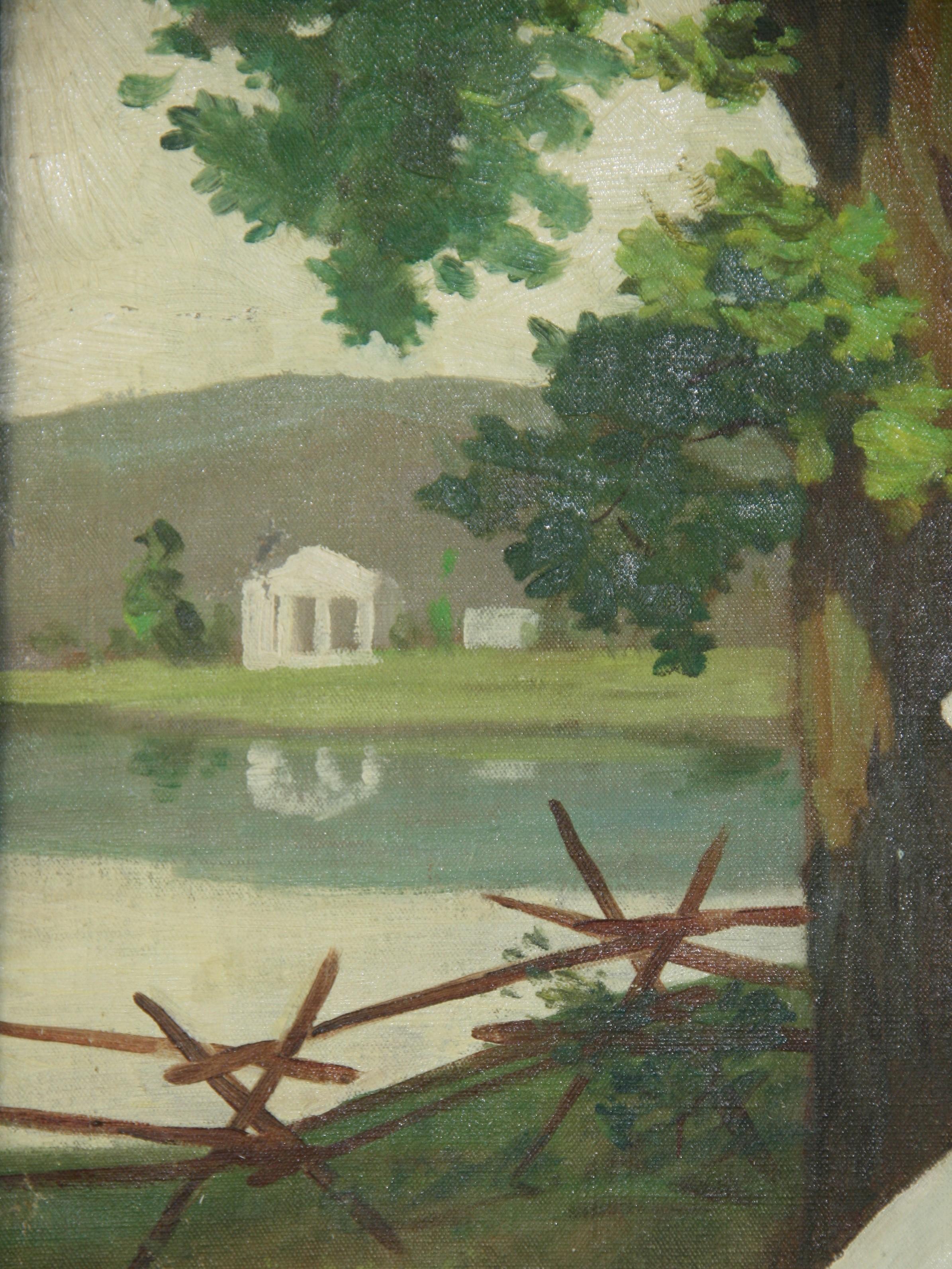 Antique Oil Painting 