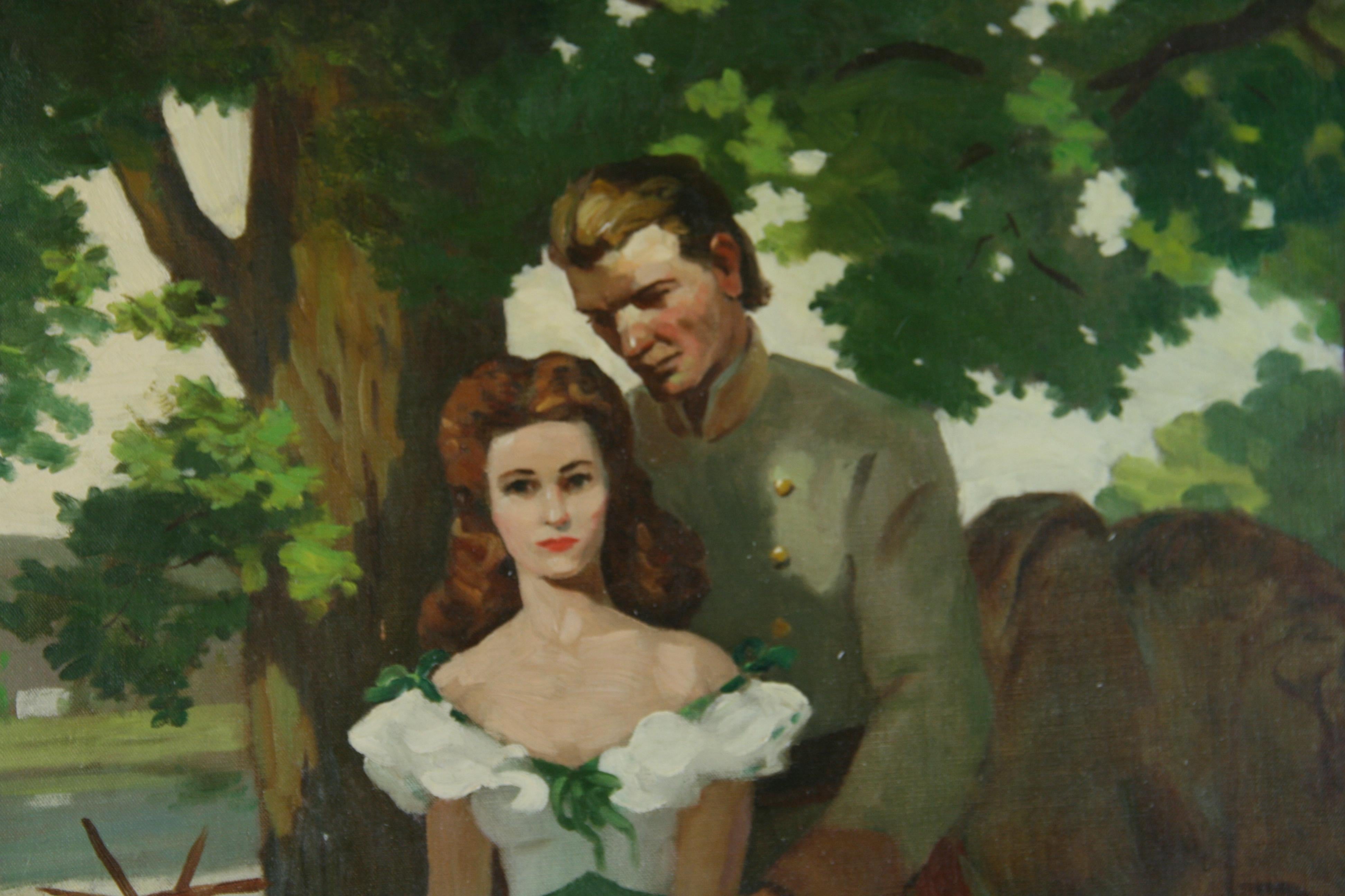 Antique Oil Painting 