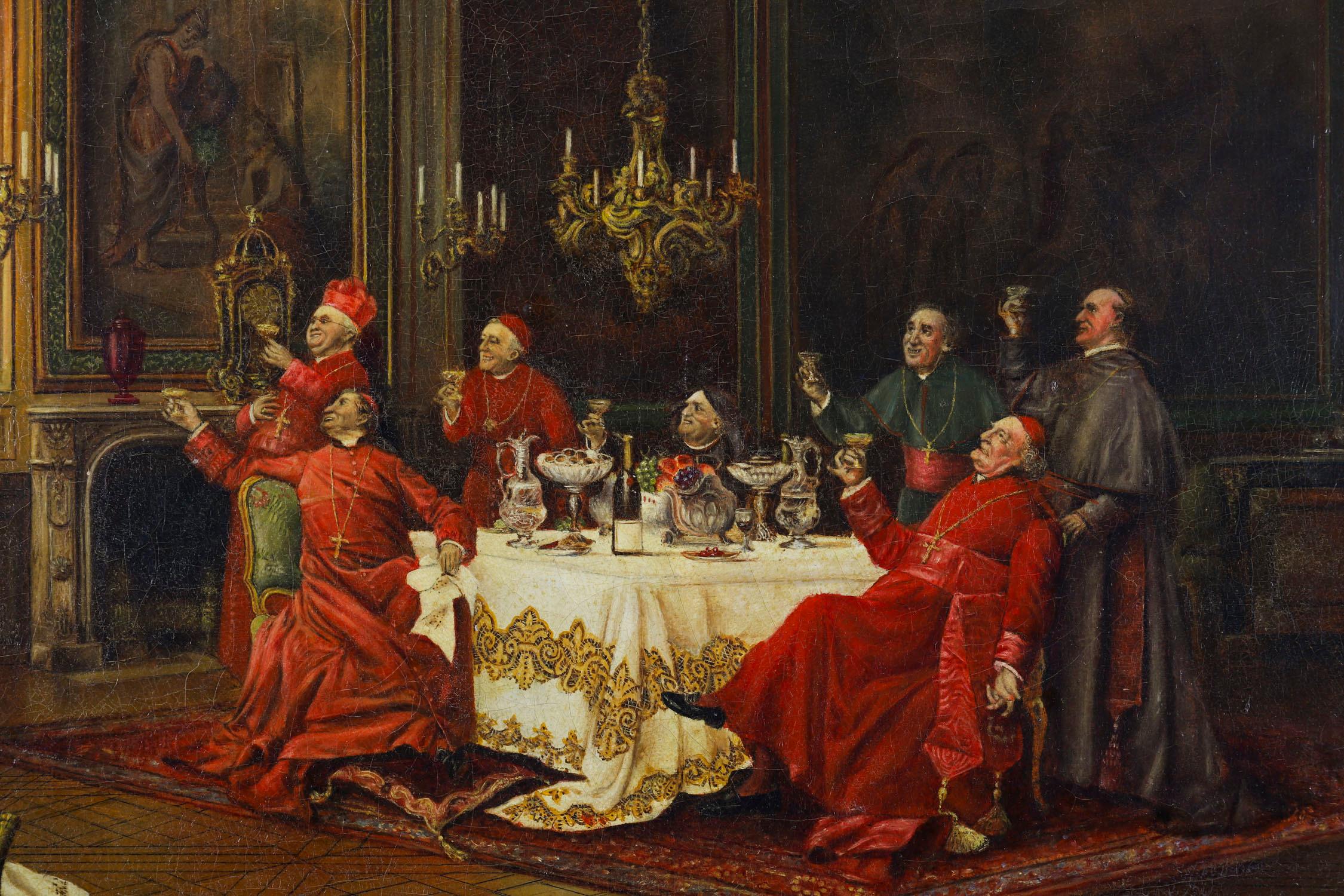 Toile Peinture à l'huile ancienne 