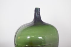 Antique Old Bottle in Green Glass