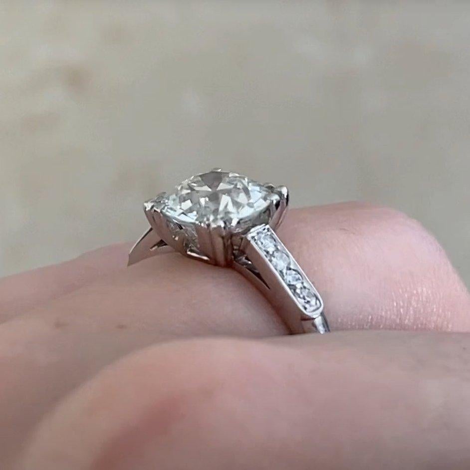 Antiker Diamant-Verlobungsring mit alteuropäischem Schliff (GIA ca. 2,00 Karat) Damen im Angebot