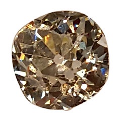 Antique Old European Round Brilliant Cut Diamond Weights 3 Carats With a K Color