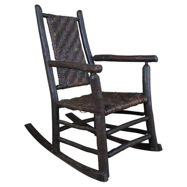 Charles Limbert Chair and Rocker at 1stDibs