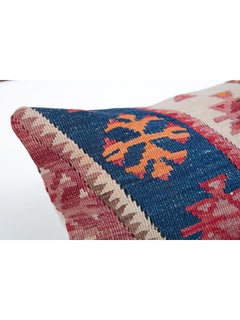 Antique & Old Kilim Cushion Cover, Anatolian Yastik Turkish Modern Pillow KC3476
