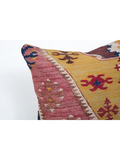 Cojín Kilim Antiguo, Cojín Moderno Turco Yastik de Anatolia KC3494