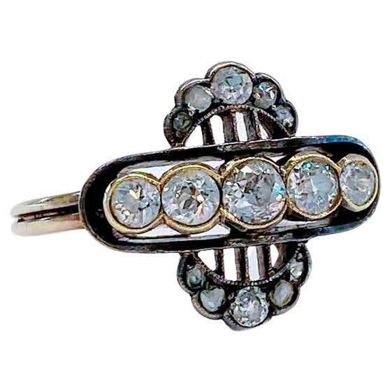 Antique Imperial Russian Diamond Skull Ring at 1stDibs | romanov skull ...