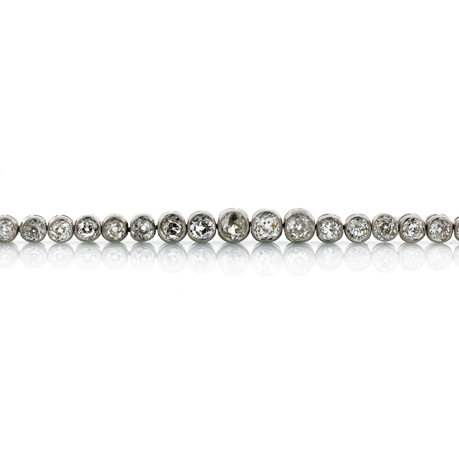 antique tennis bracelet