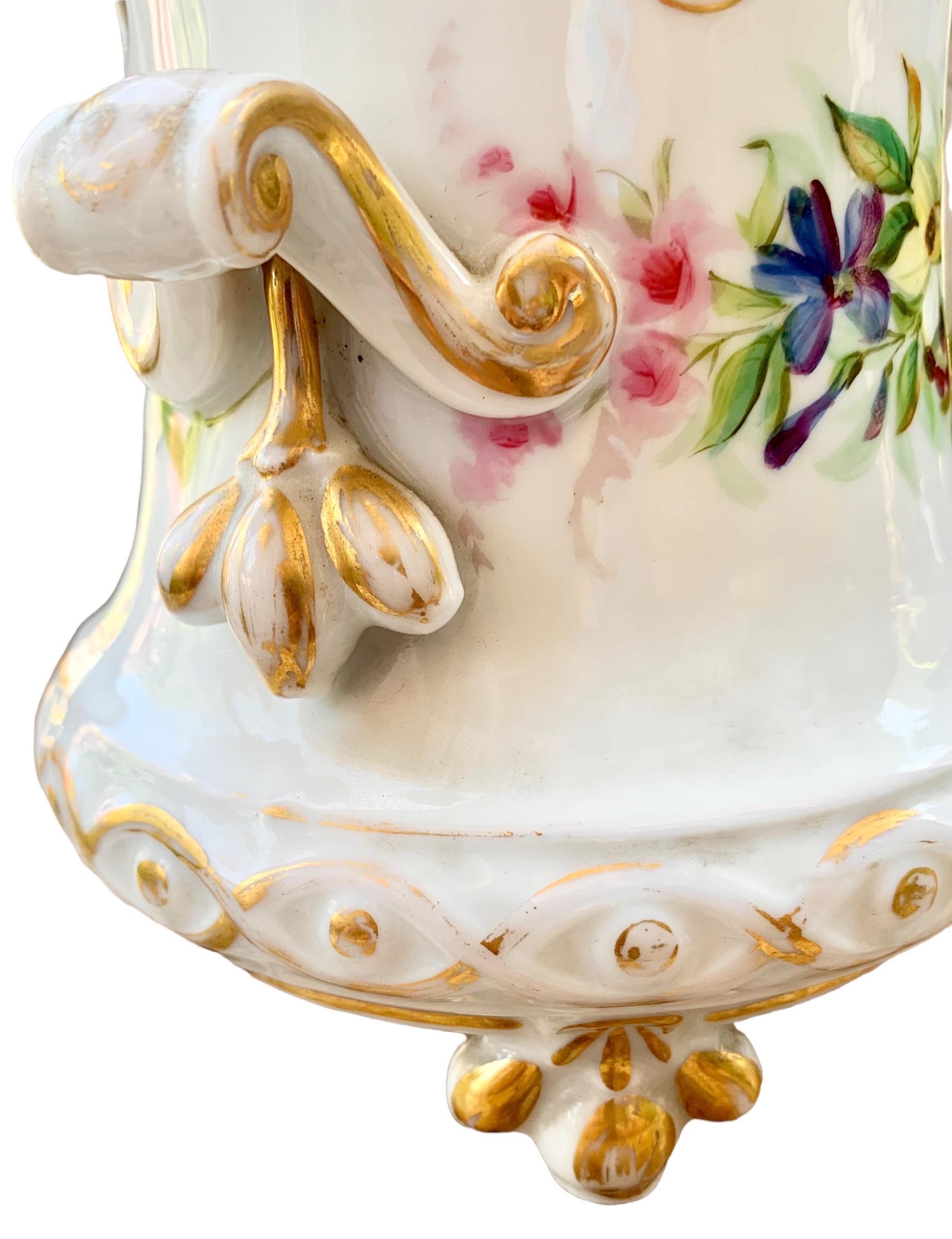 Antique French Porcelain Veilleuse 5