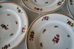 Antique Old Paris Porcelain - Porcelaine de Paris Dessert Service with Basket
