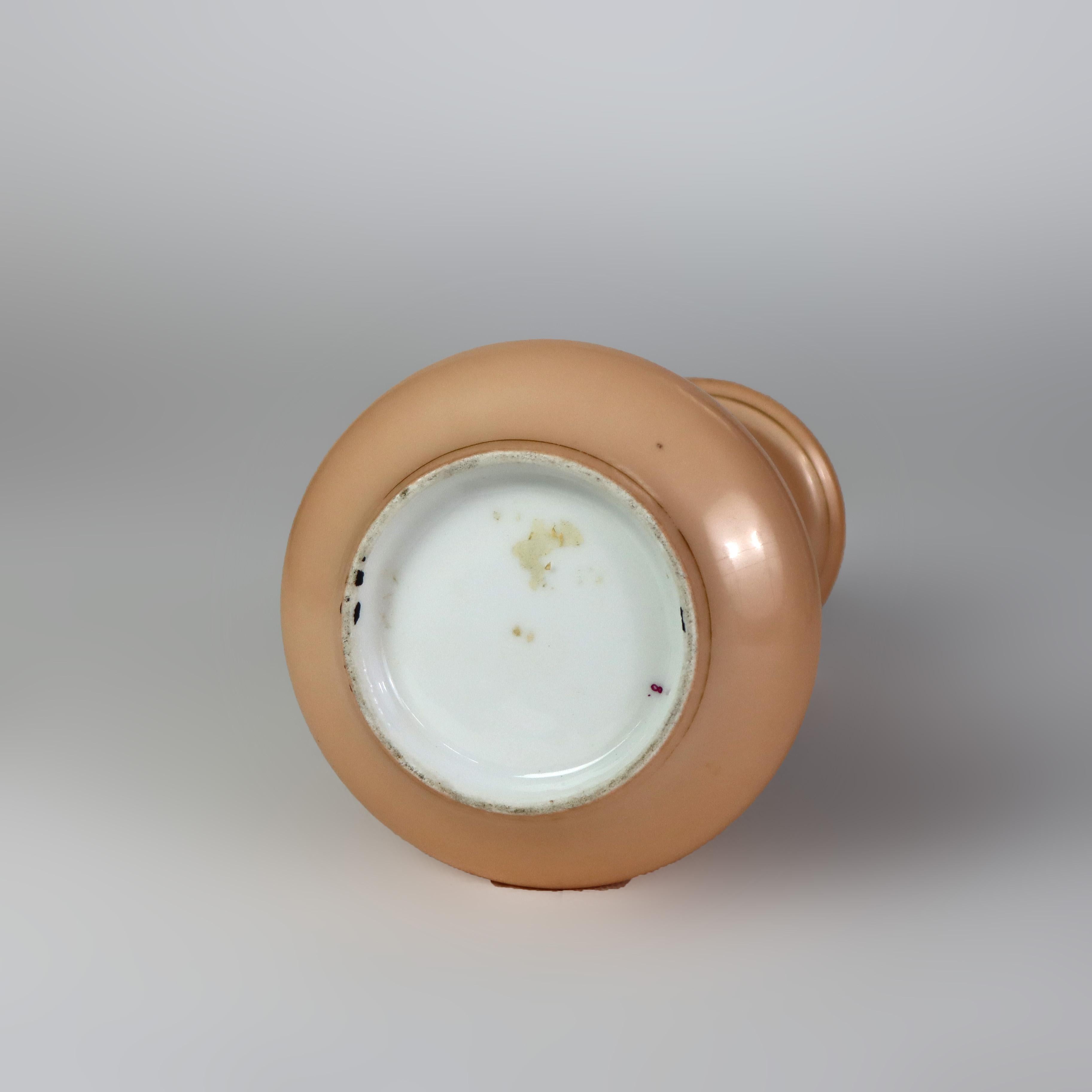 Antiguo Jarrón Retrato de Porcelana Old Paris C1880 en venta 4