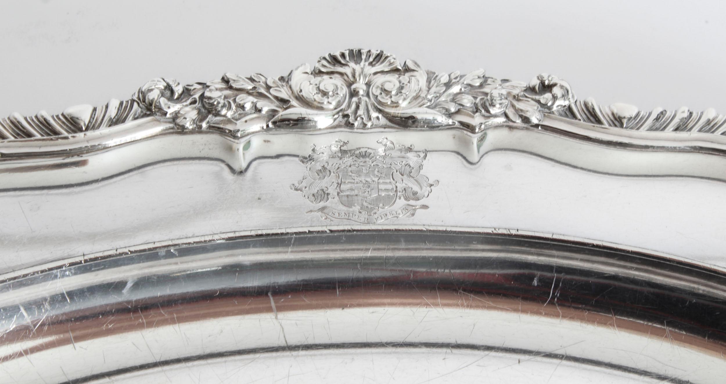 Antike alte Sheffield Platte Oval Rindfleisch Hirsch Terrine & gewölbte Abdeckung C 1810 im Angebot 9