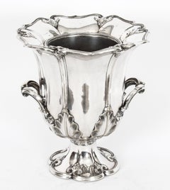 Antique Old Sheffield Plate Wine Cooler 18th Century