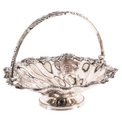 Antique Old Sheffield Plated Fruit Basket by Matthew Boulton 19th Century