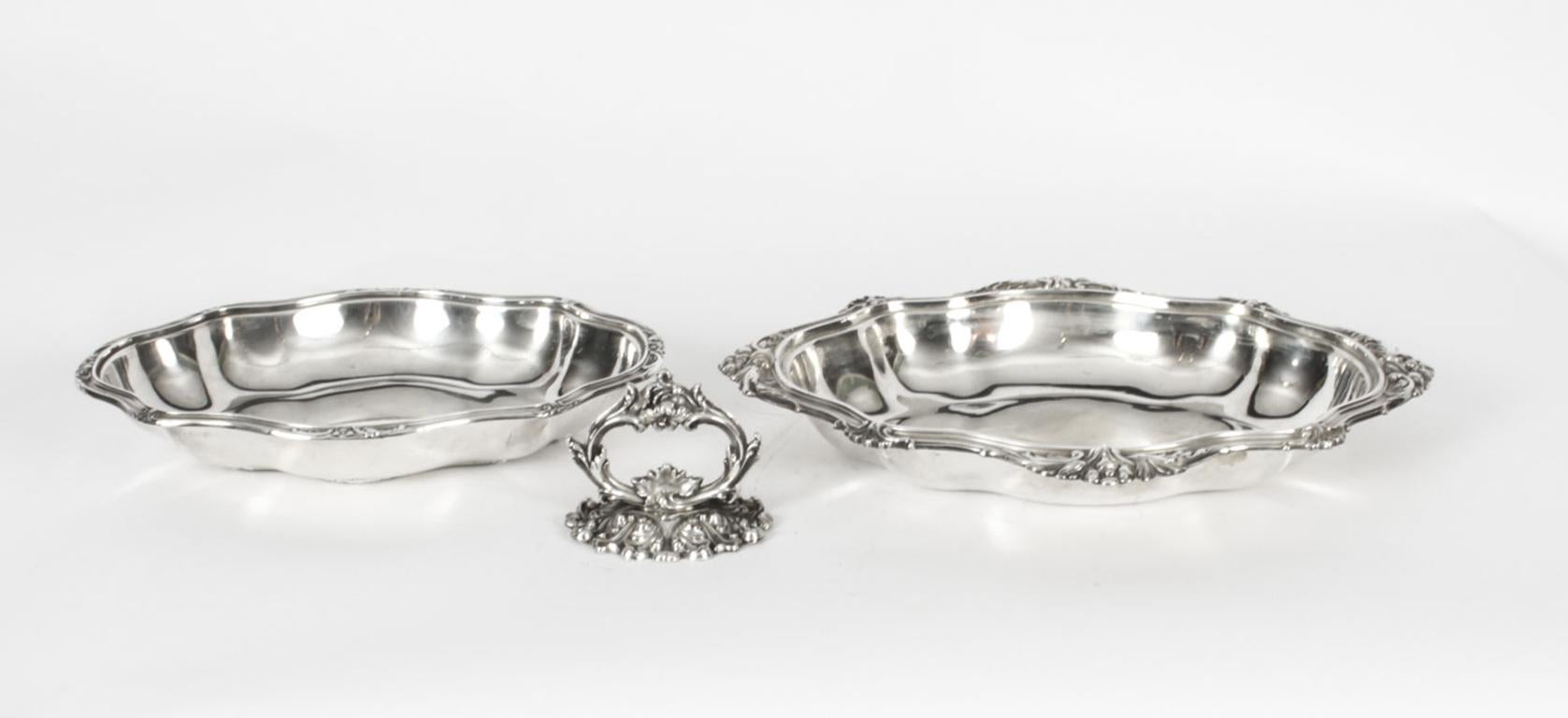 Antique Old Sheffield Silver Plate Entree Dish, 19th Century In Good Condition In London, GB