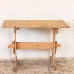 Antique Old Work Side Table Small Kitchen Table