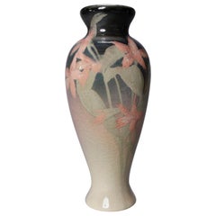 Antique Olga Geneva Reed for Rookwood Iris Glazed Vase, 19th Century