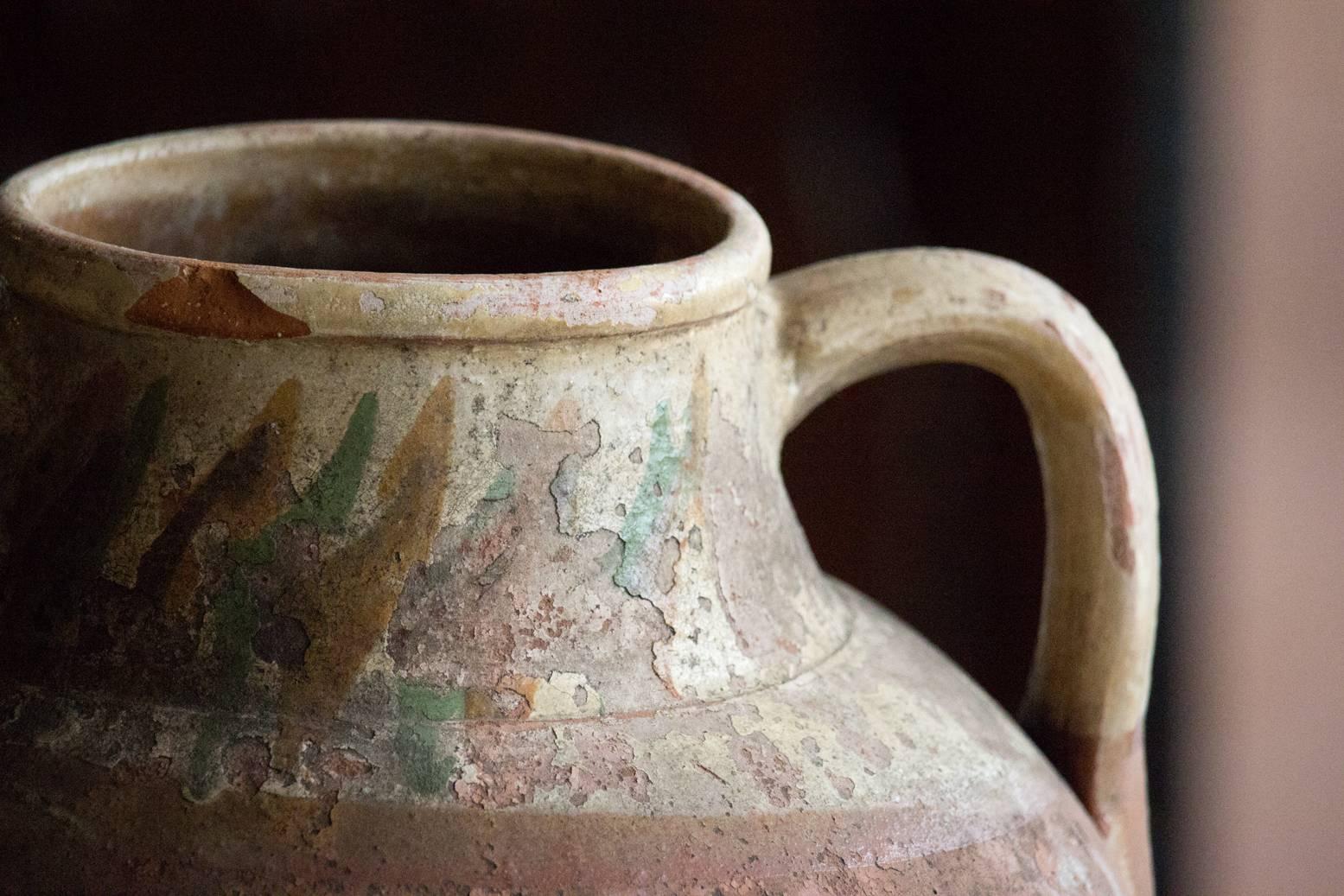 Turkish Antique Olive Oil Pot