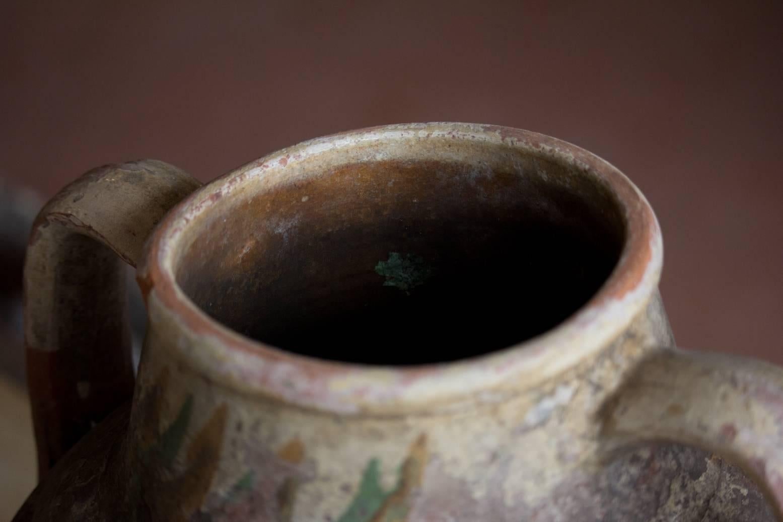 Antique Olive Oil Pot 2