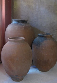 Antique Olive Pot, Olive Pot, Spain, Terracotta Pot, 20th Century