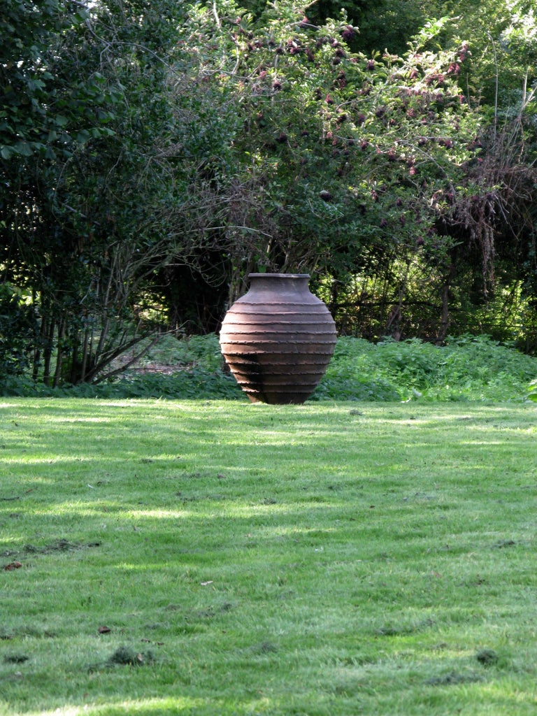 Antique Olive Pot, Spain, Terracotta Pot, 19th Century For Sale at