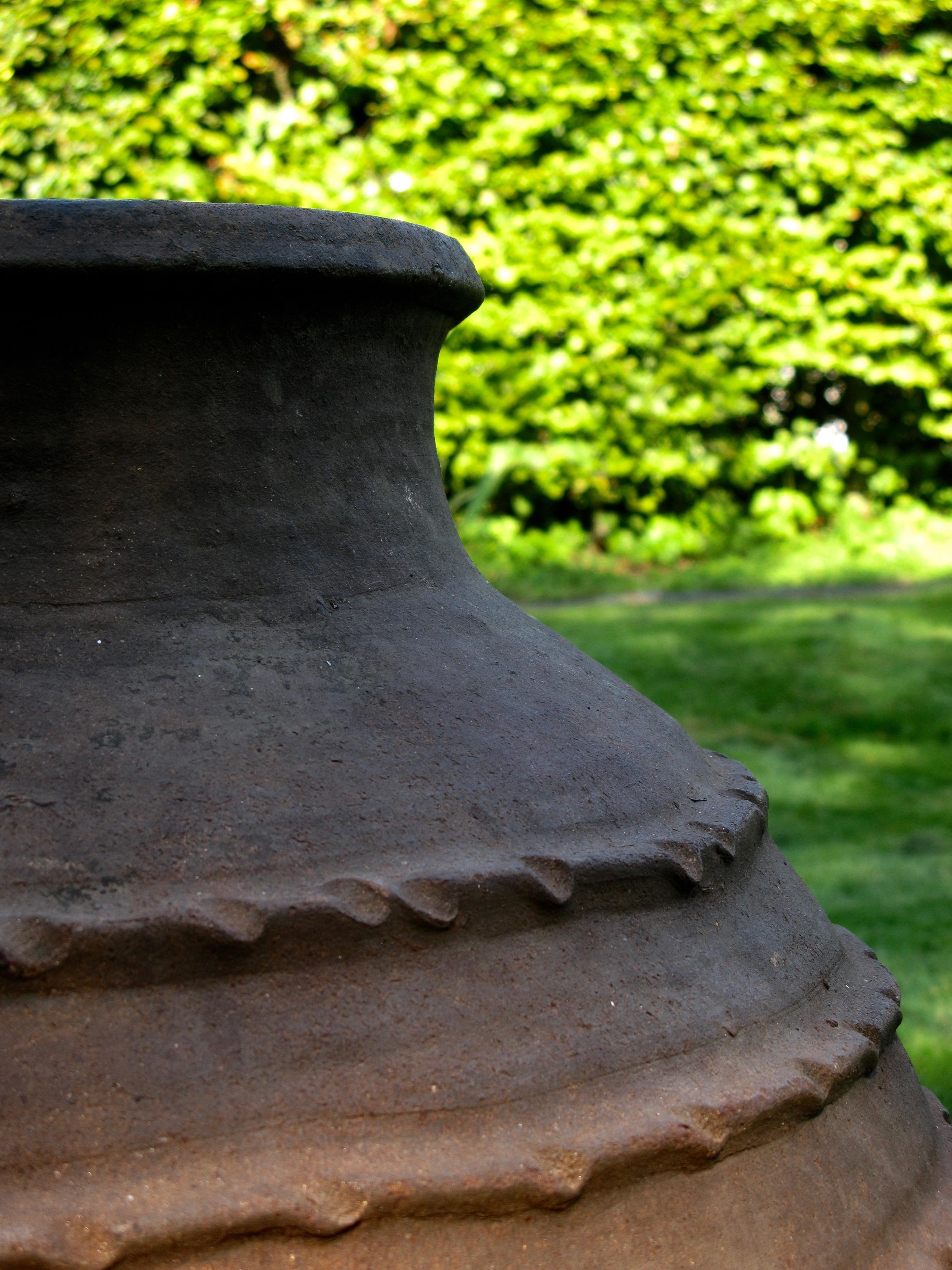 Country Antique Olive Pot, Spain, Terracotta Pot, 19th Century For Sale