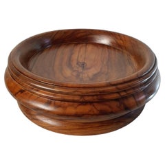 Antique Olive Wood Bowl Italy