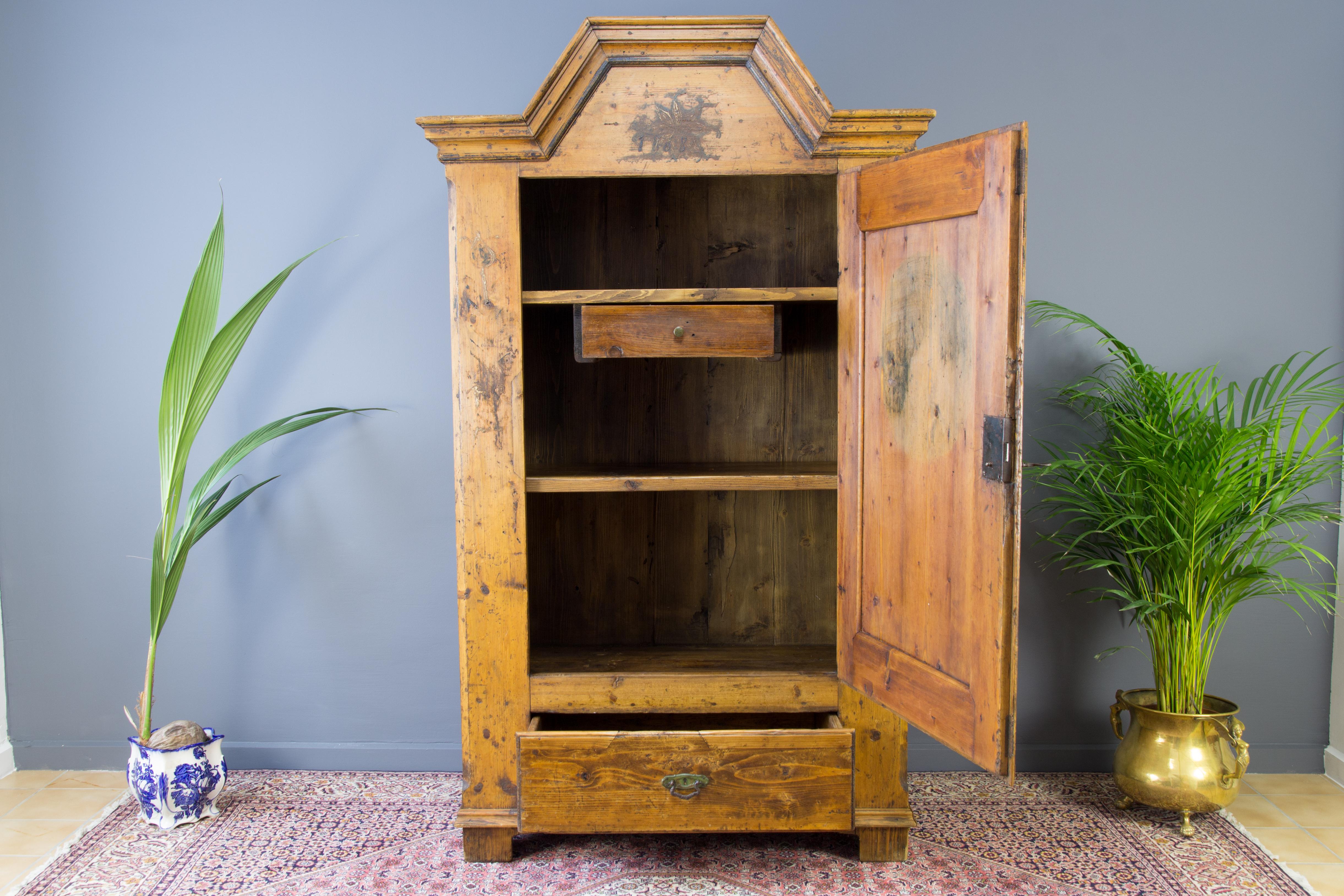 antique pine armoire for sale