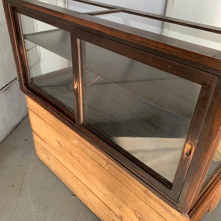 Antique Wooden Tabletop Store Display By Waddell Company, Ohio at 1stDibs
