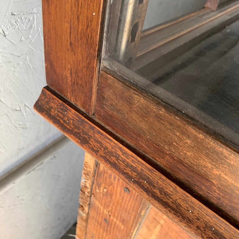 Antique Wooden Tabletop Store Display By Waddell Company, Ohio at 1stDibs