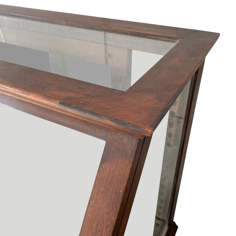 Antique Wooden Tabletop Store Display By Waddell Company, Ohio at 1stDibs