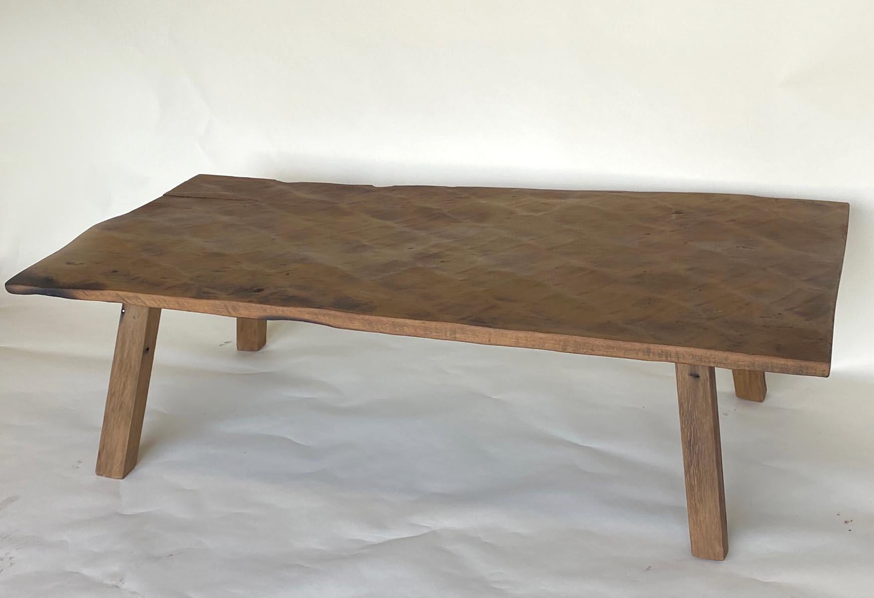 Rustic Antique One Wide Board Coffee Table
