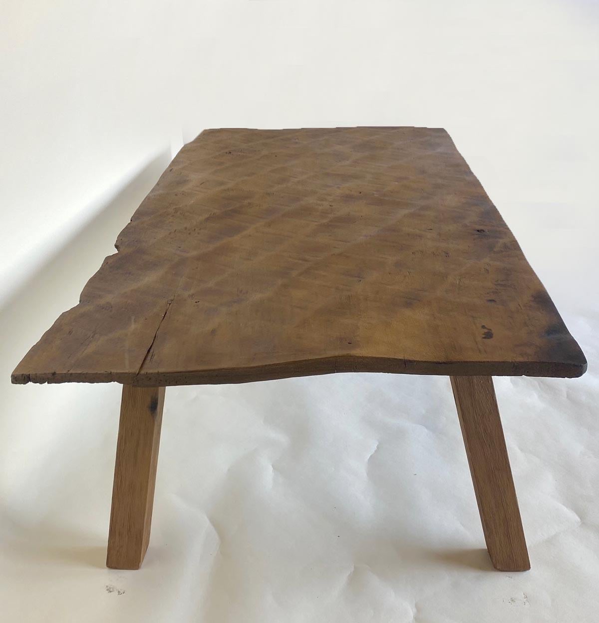 Guatemalan Antique One Wide Board Coffee Table