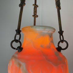 Antique Onyx Urn Lanterns
