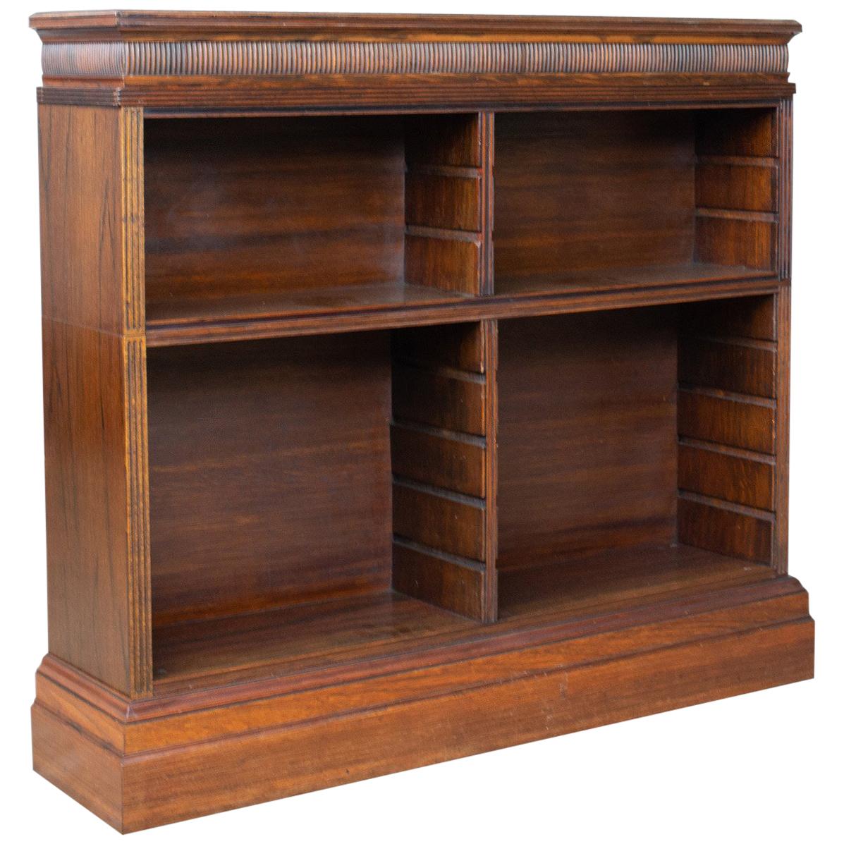 Antique Bookcase, English, Regency and Later, Bookshelves, Rosewood