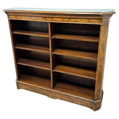 Antique open bookcase