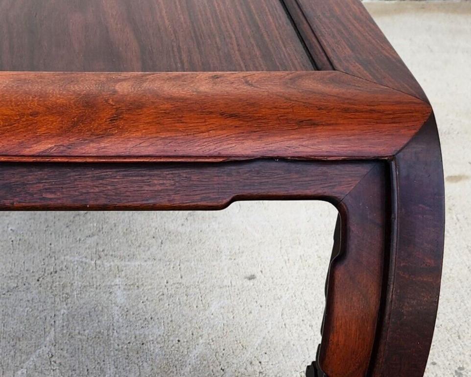 Antique Opium Coffee Table Rosewood Asian Chinoiserie For Sale 6