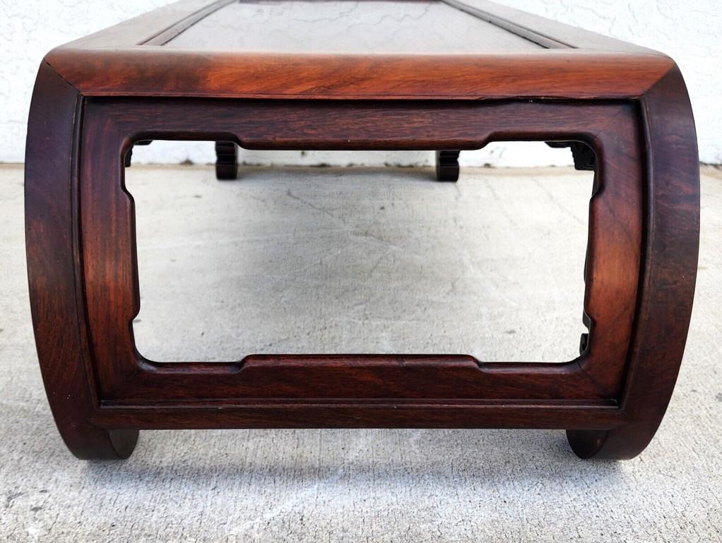 Antique Opium Coffee Table Rosewood Asian Chinoiserie For Sale 4