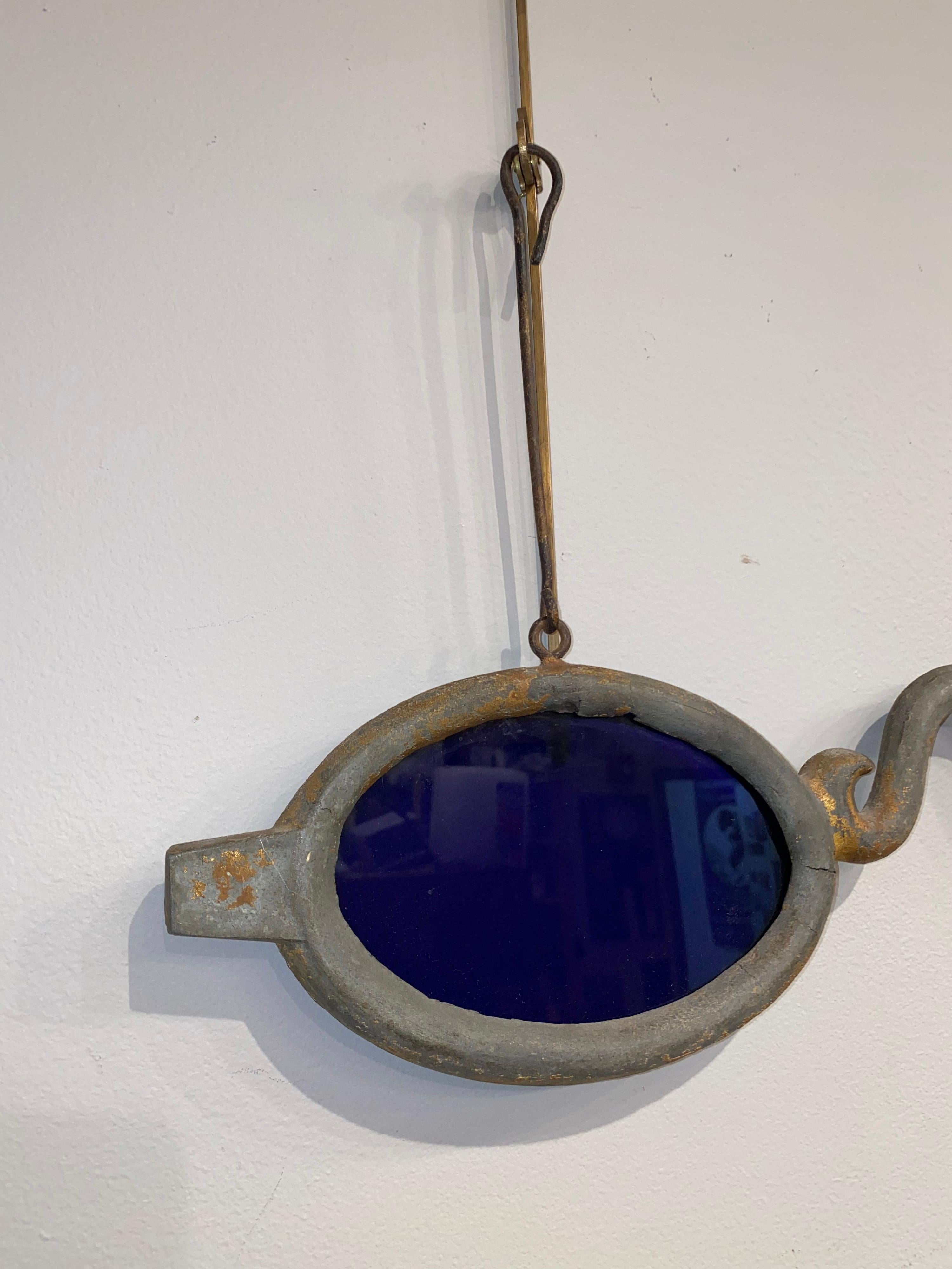 Late 19th century antique Optometrist Trade sign.