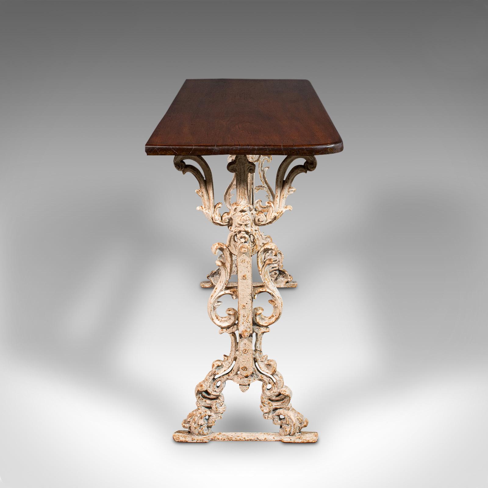 victorian console table