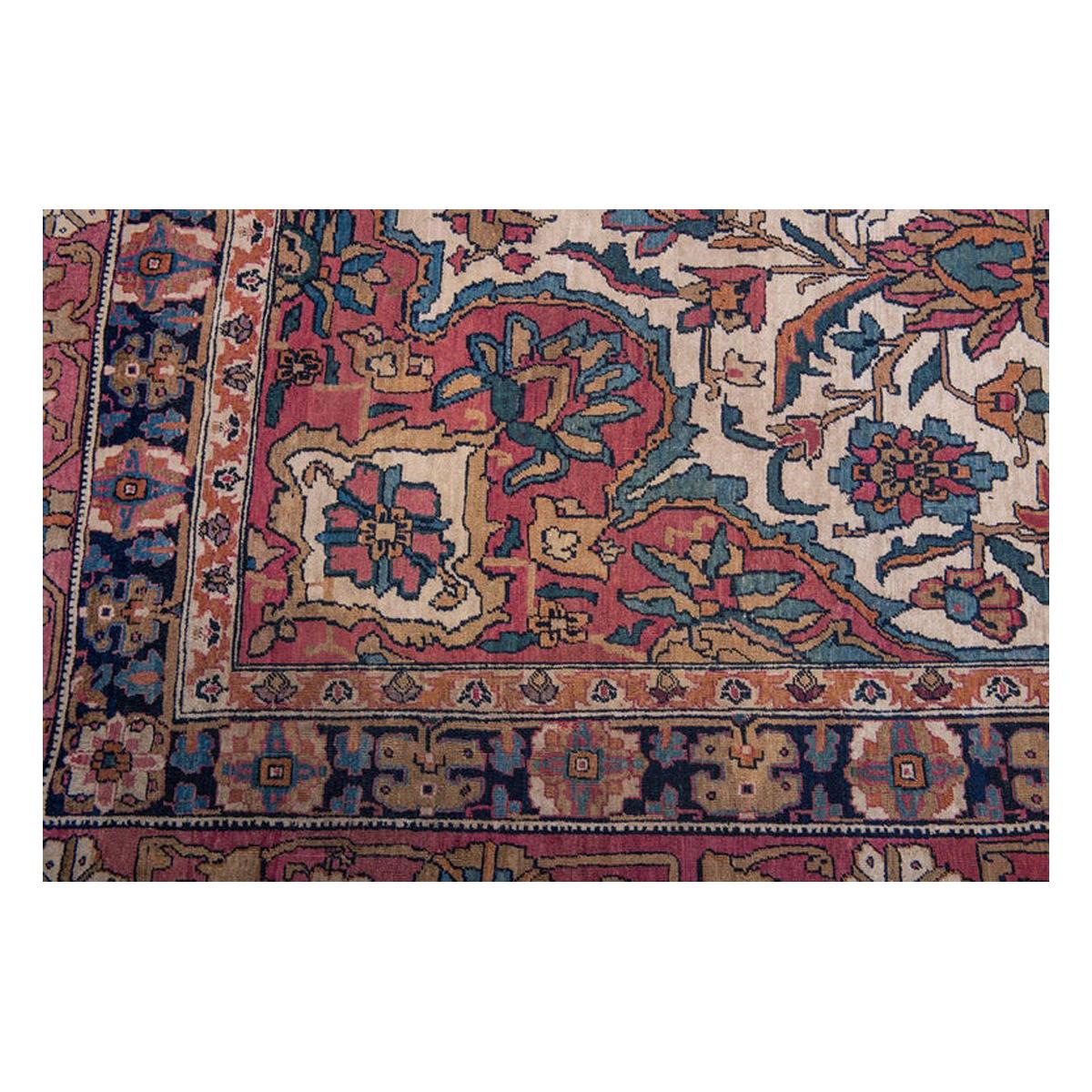 Noué à la main Tapis oriental ancien en vente