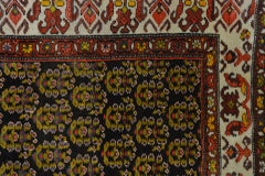Elegant Hand-Knotted Carpet Runner, Wool