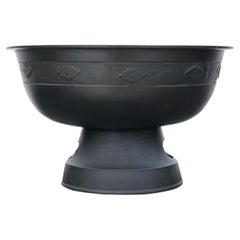 Antique Oriental Japanese Large Fine Quality Bronze Bowl Planter Jardinière