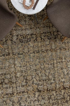 Oversize Persian Mahal Rug
