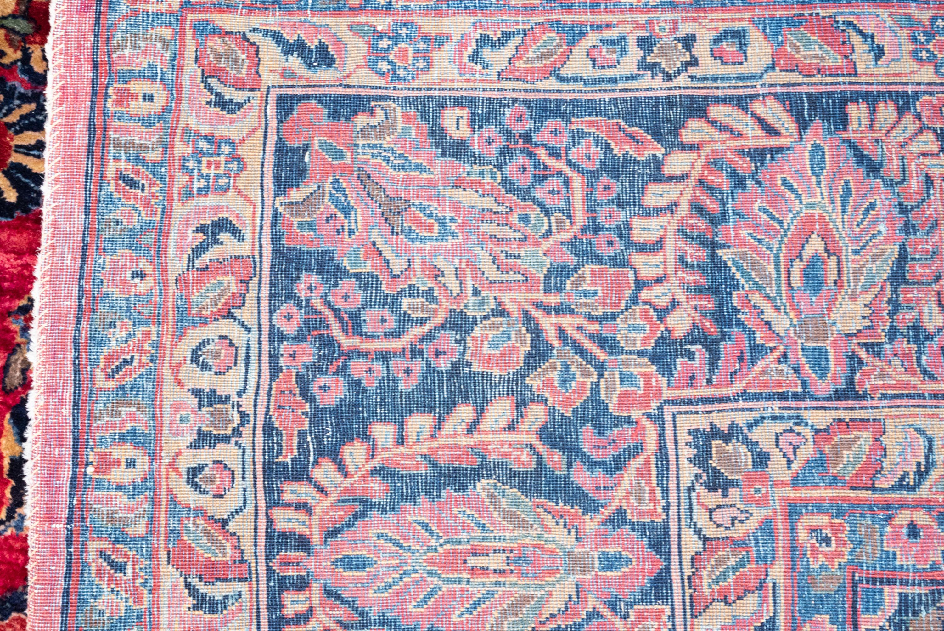 Antique Oriental Persian Handwoven 15ft Palace Size Sarouk Rug Carpet Circa 1920 4