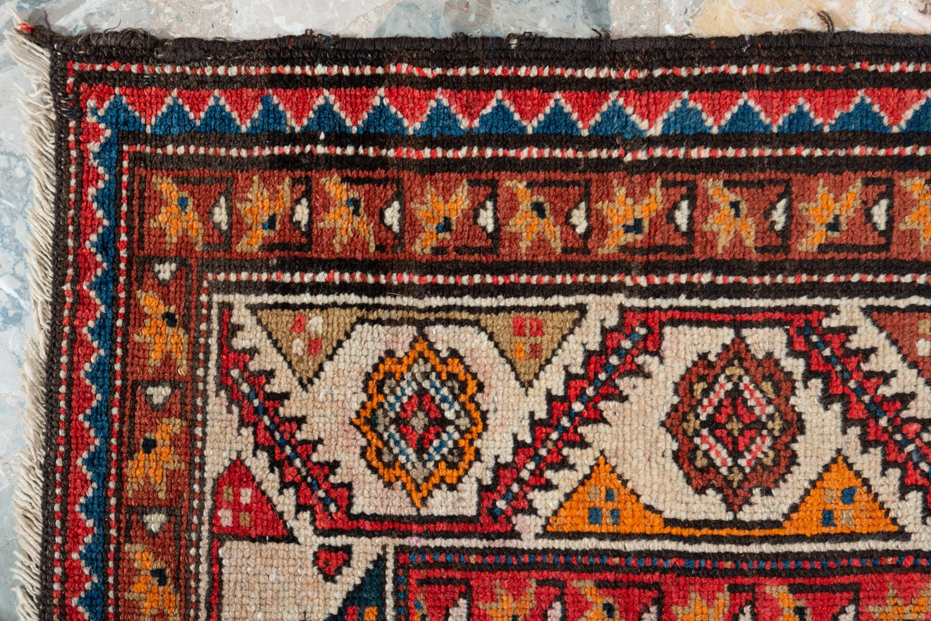 Tapis de couloir oriental ancien Excellent état - En vente à Alessandria, Piemonte