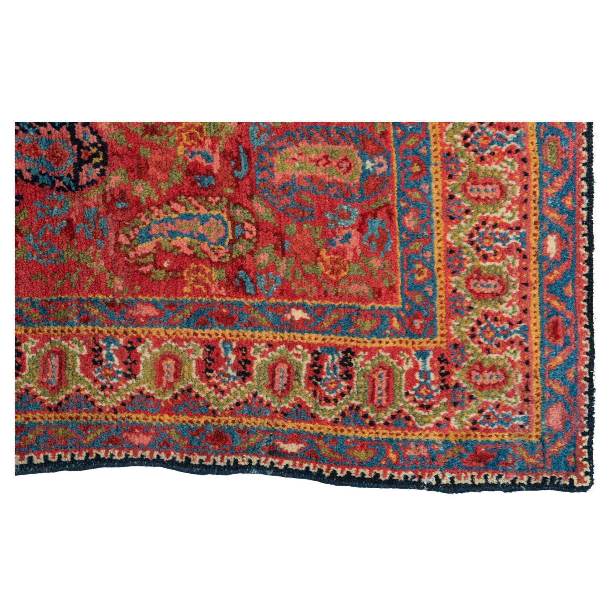 Antique Oriental Runner with Paisley Design For Sale 3
