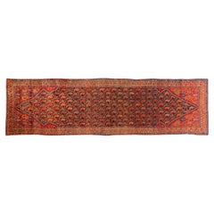 Antique Oriental Runner with Paisley Design