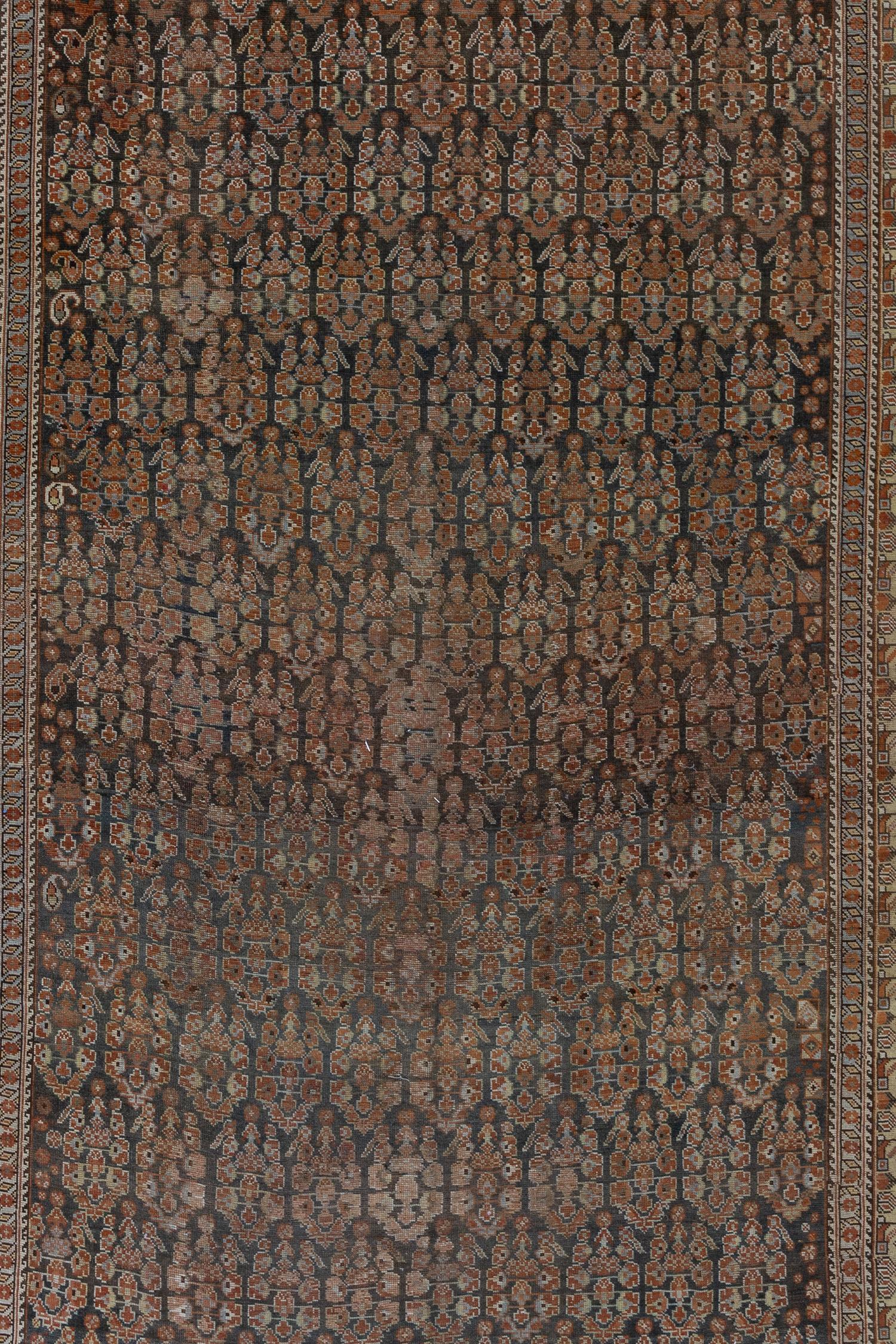 Other  Antique Oriental Shiraz Gallery Rug For Sale