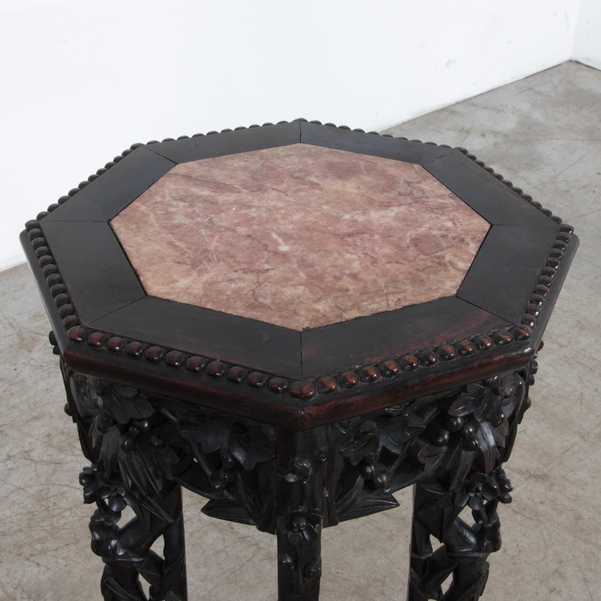 Early 20th Century Antique Orientalist French Side Table