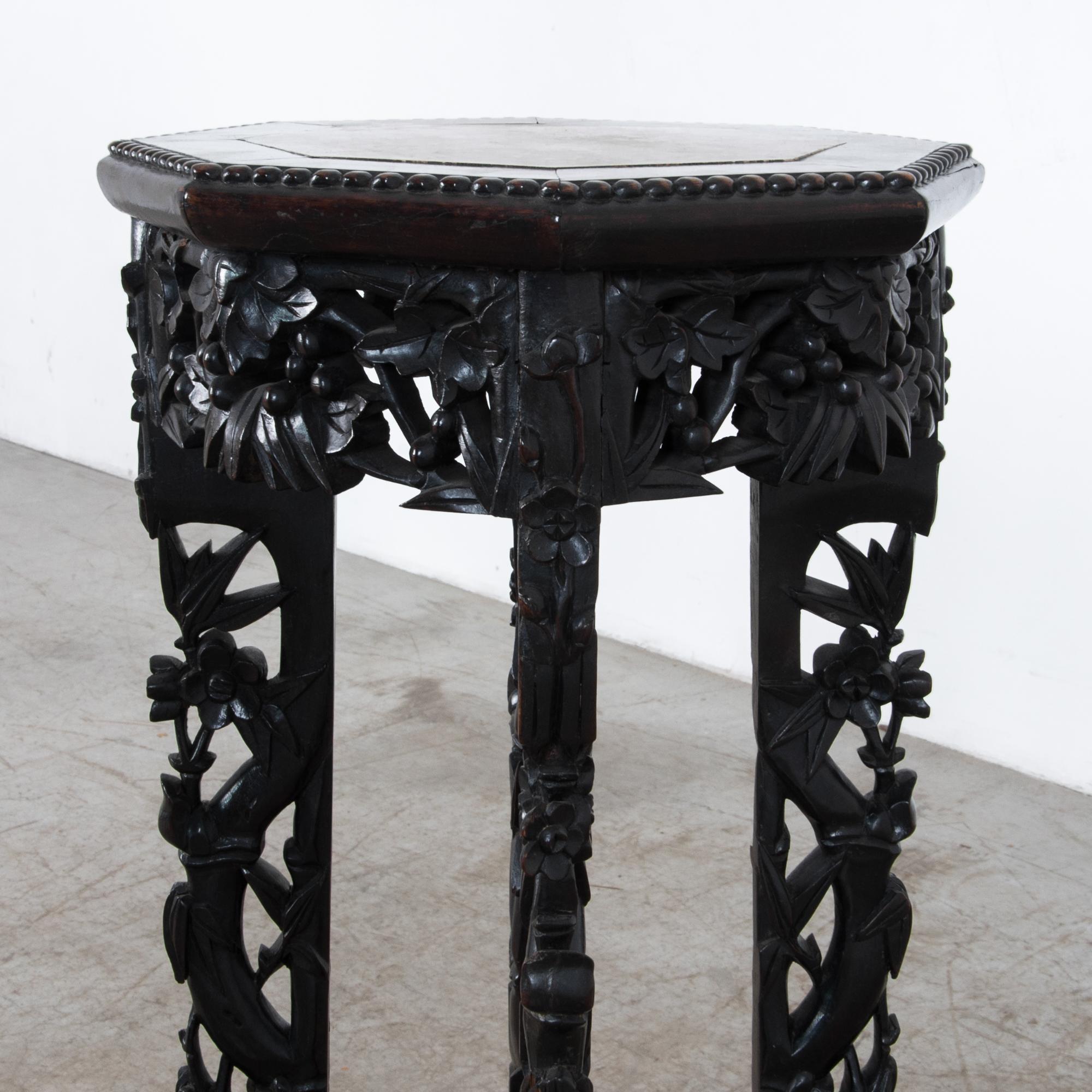 Antique Orientalist French Side Table 1